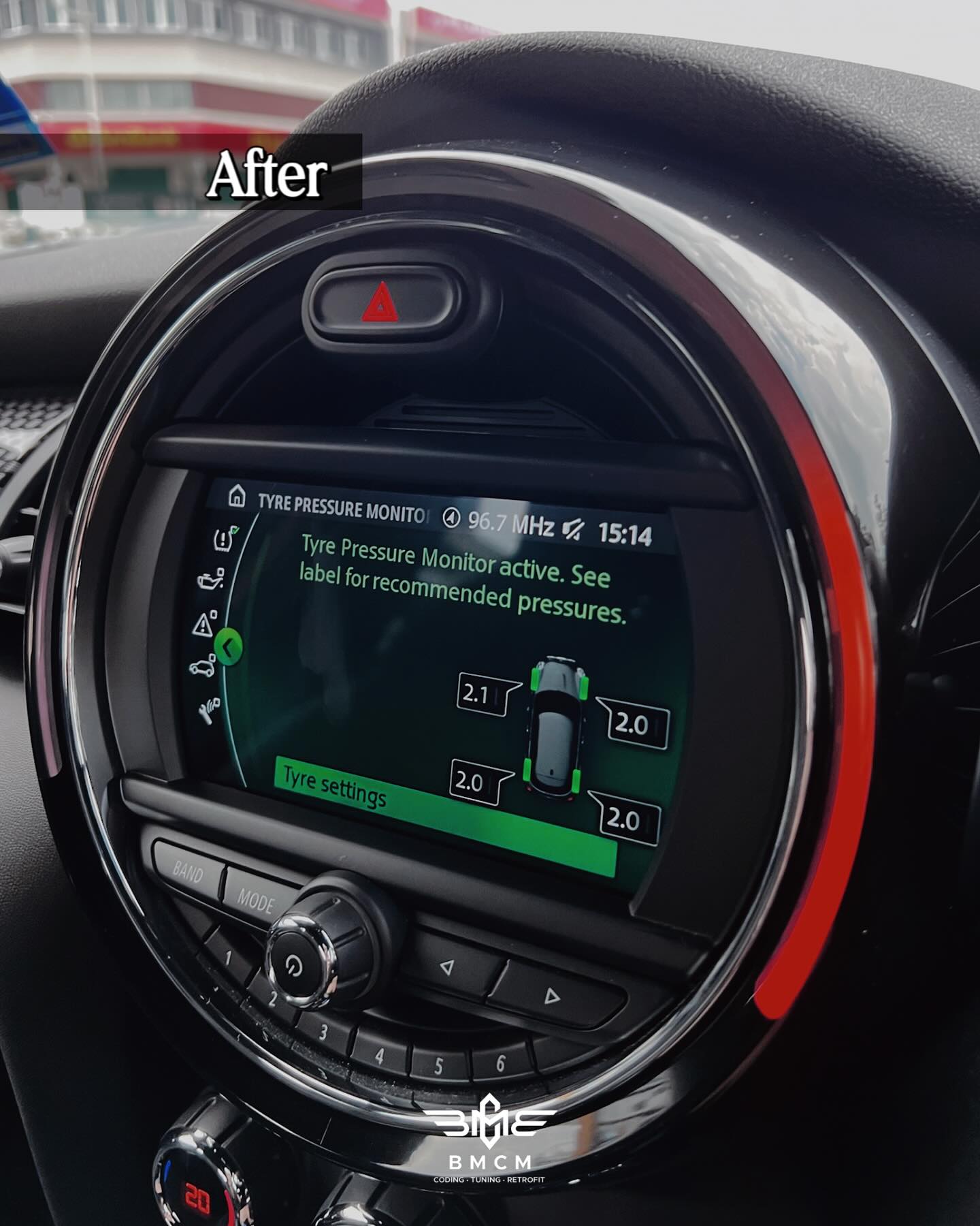 Tyre Pressure Monitoring System (MINI)