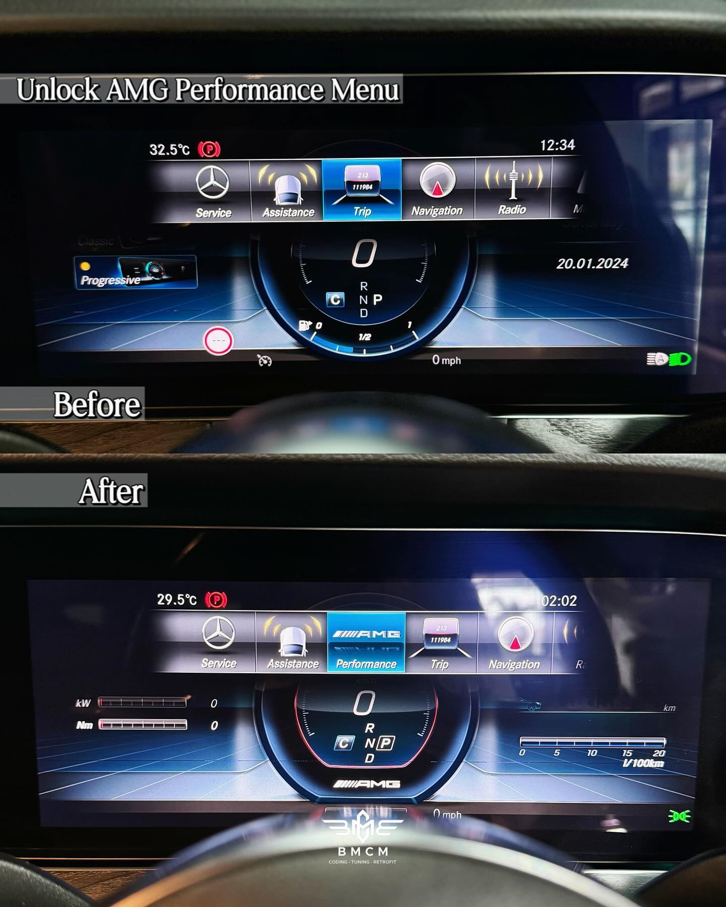 Feature Coding - W213 (Facelift)