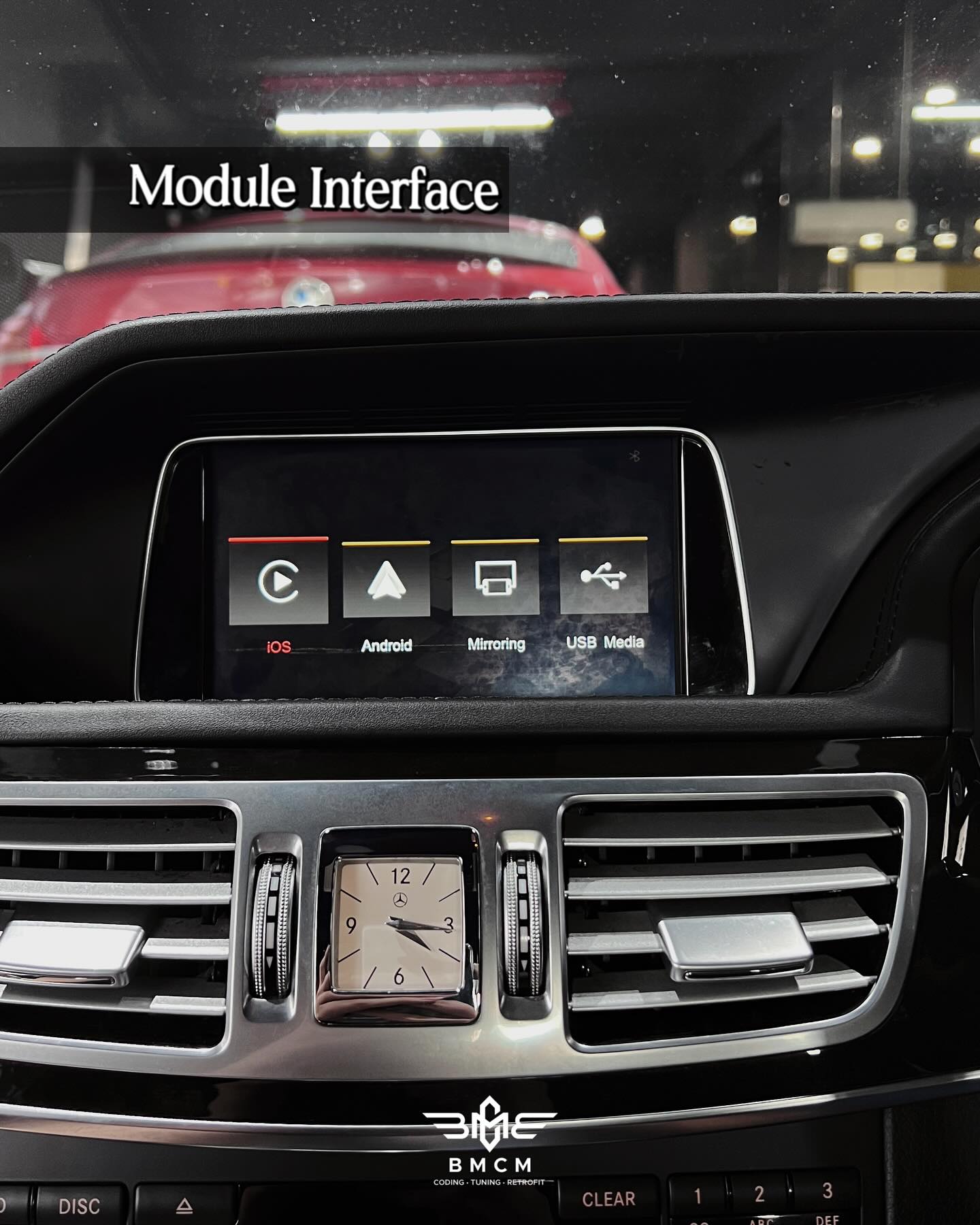 Mercedes Aftermarket NTG 4.5 MMI Apple CarPlay/Android Auto Module