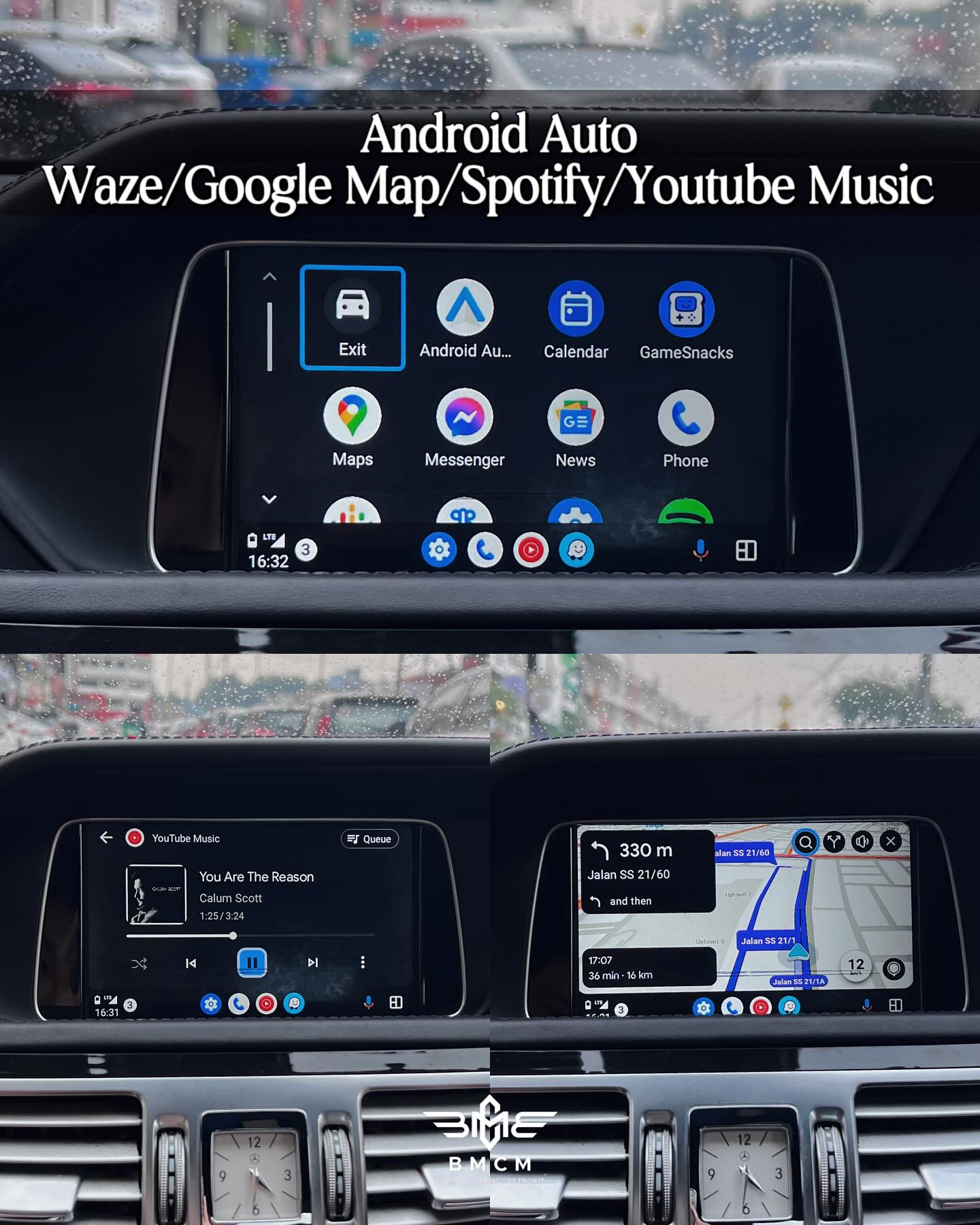 Mercedes Aftermarket NTG 4.5 MMI Apple CarPlay/Android Auto Module
