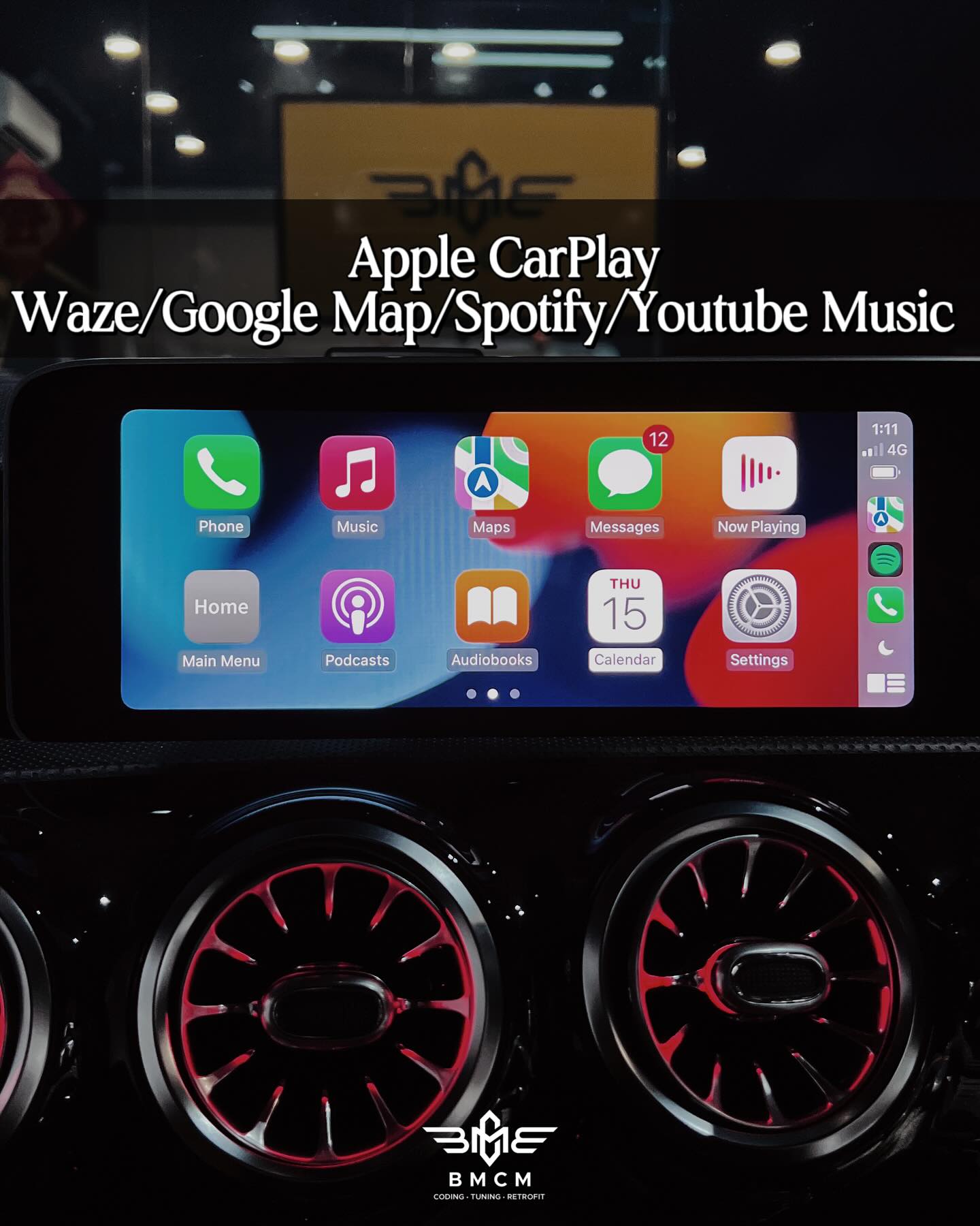 Mercedes Aftermarket NTG 6 MMI Apple CarPlay/Android Auto Module