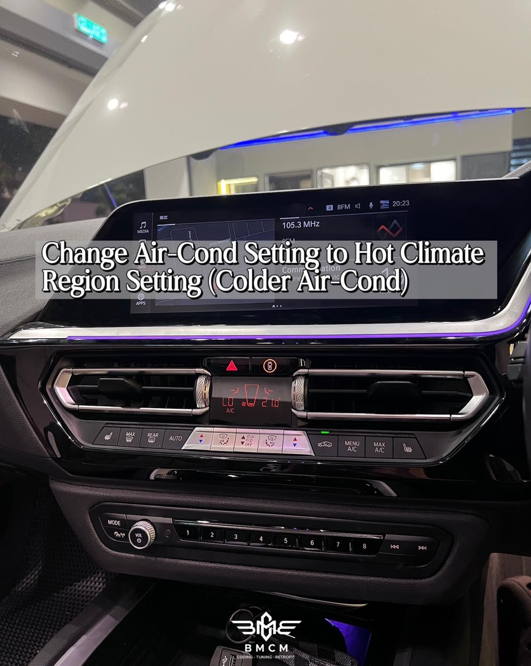 Navigation Map & Region Conversion for iDrive 7 MGU