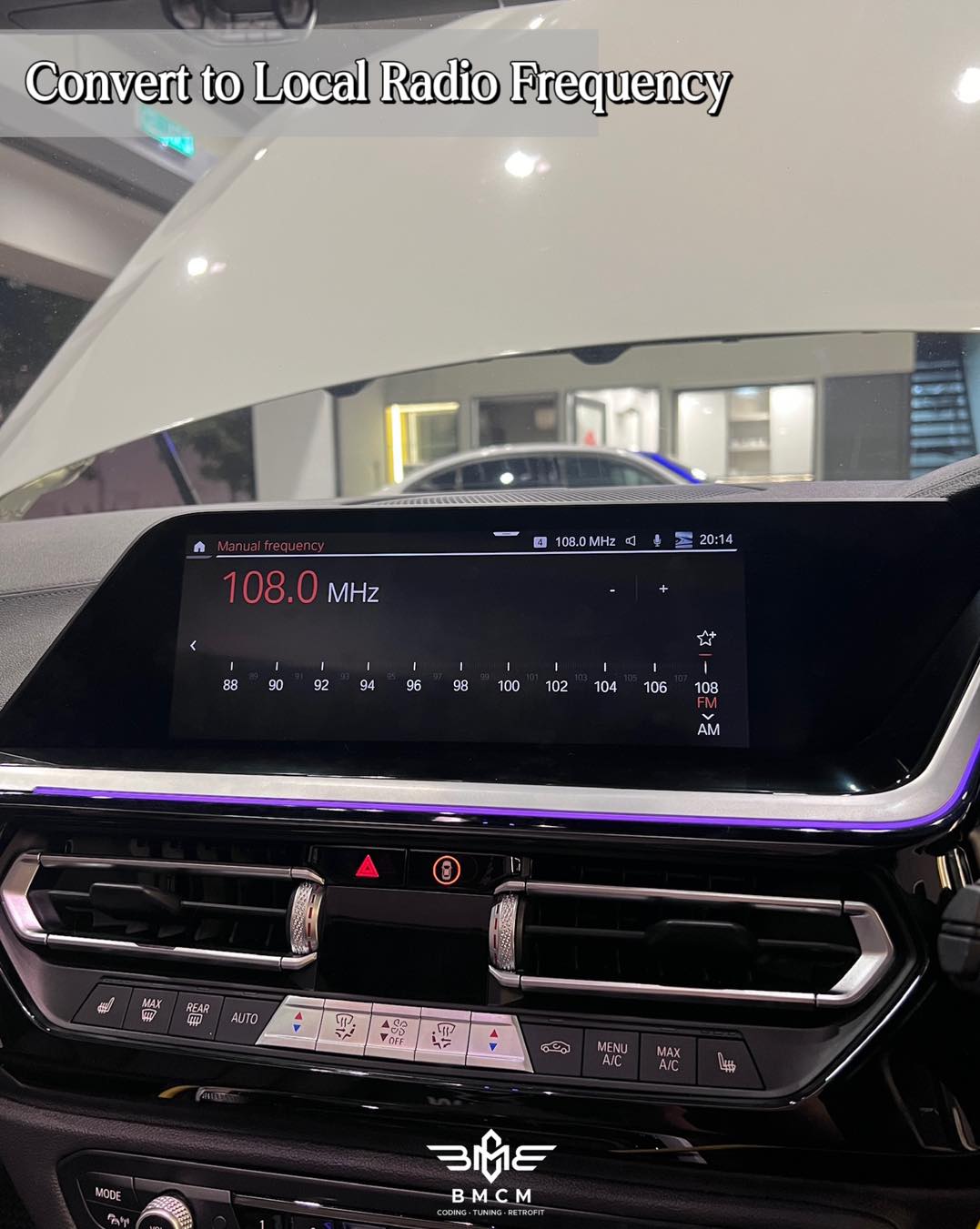 Navigation Map & Region Conversion for iDrive 7 MGU