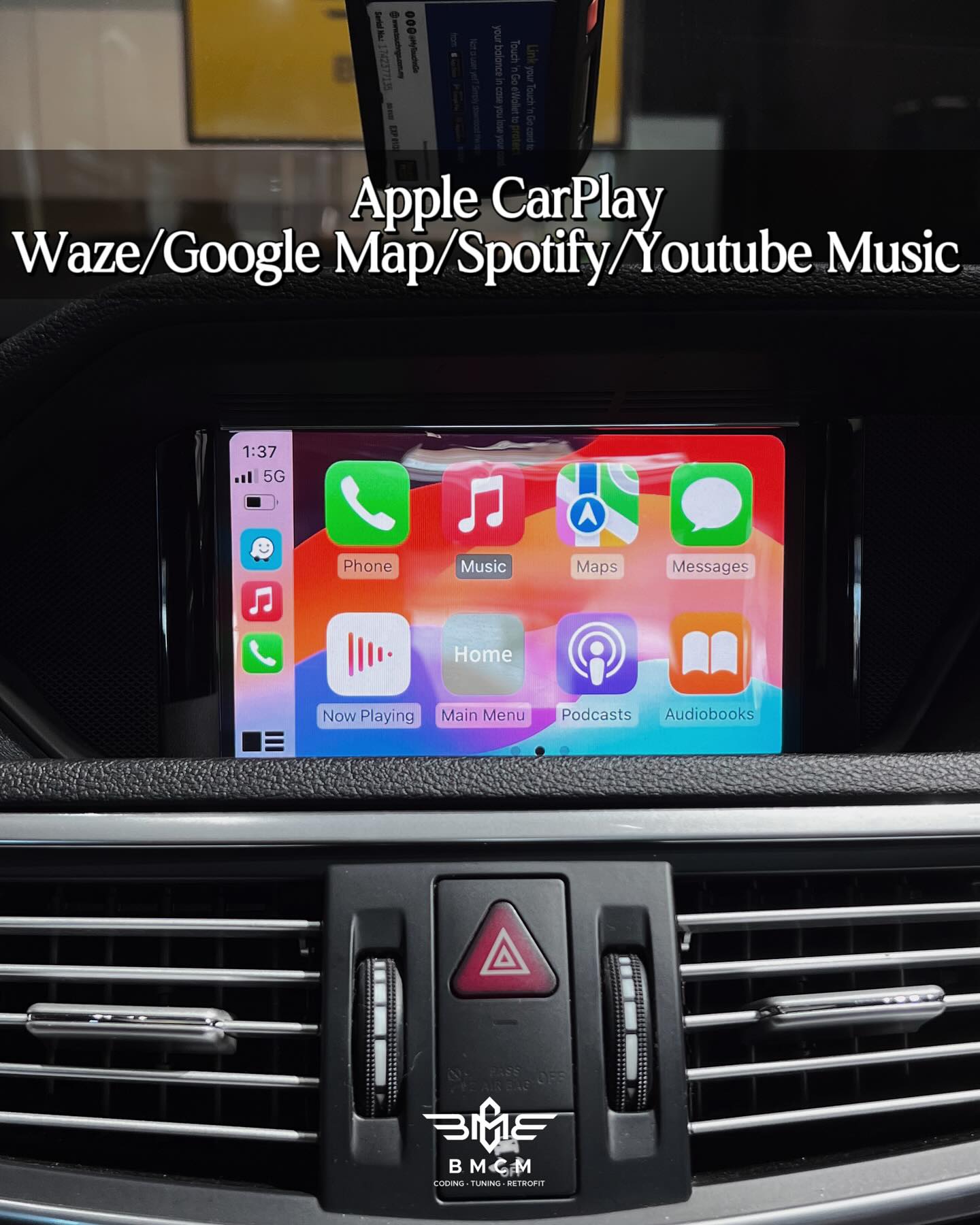 Mercedes Aftermarket NTG 4 MMI Apple CarPlay/Android Auto Module