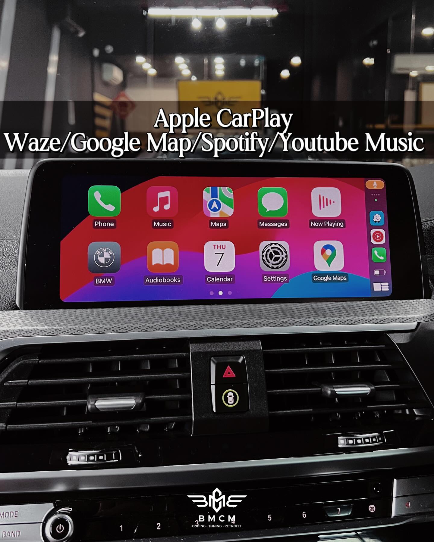 Smartphone Integration - Apple CarPlay & Android Auto (iDrive 7)