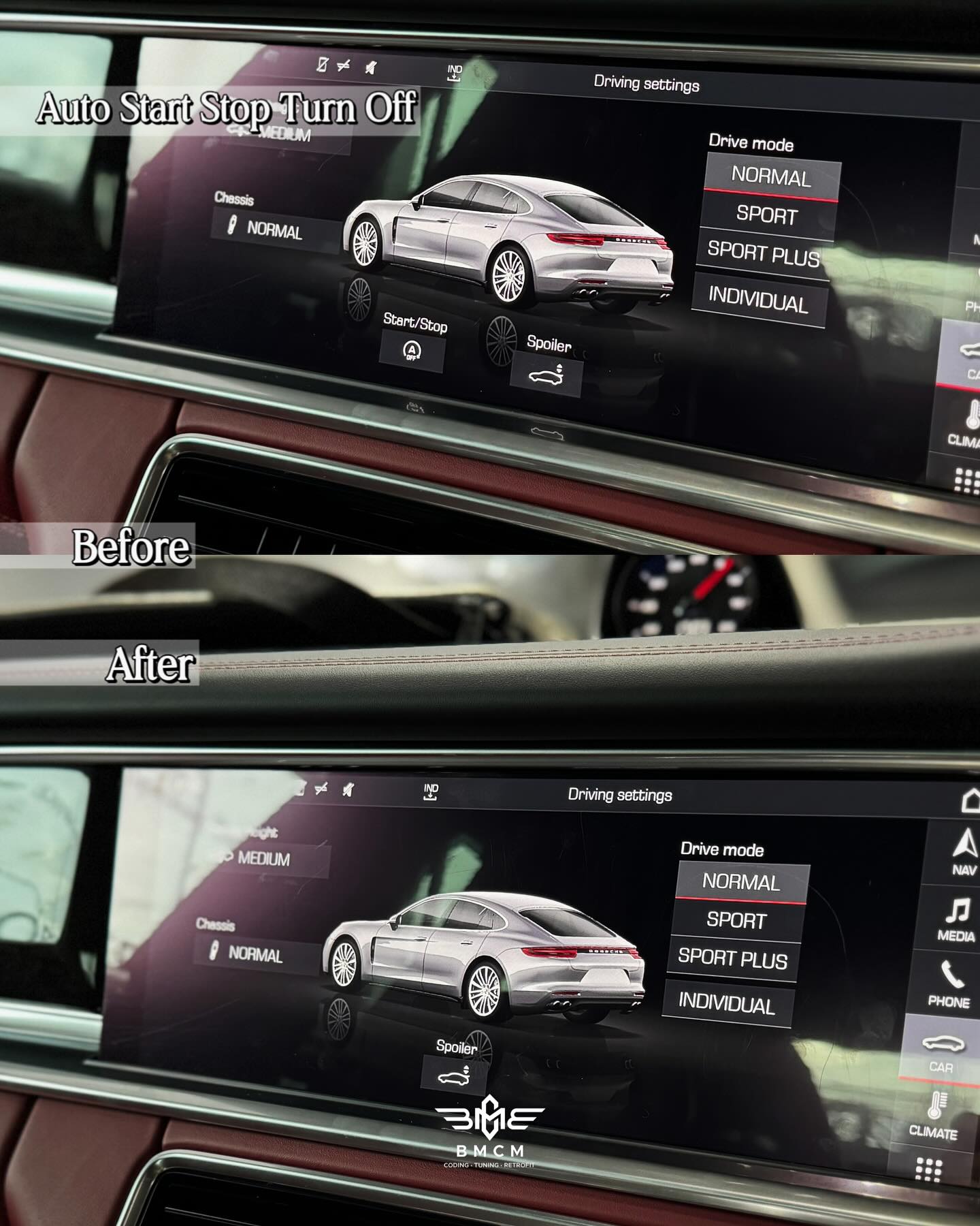 Feature Coding - Porsche Panamera with PCM 4.1