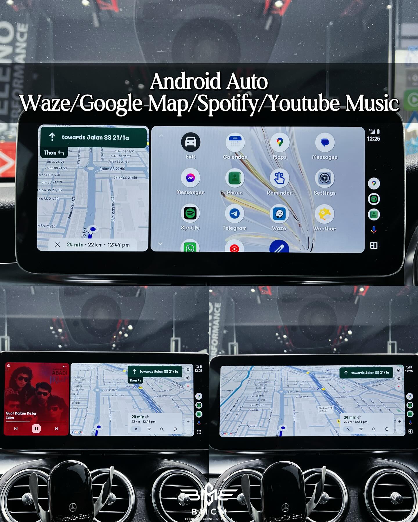 Mercedes-Benz 12.3 Android Screen Retrofit 8+128GB (W253)