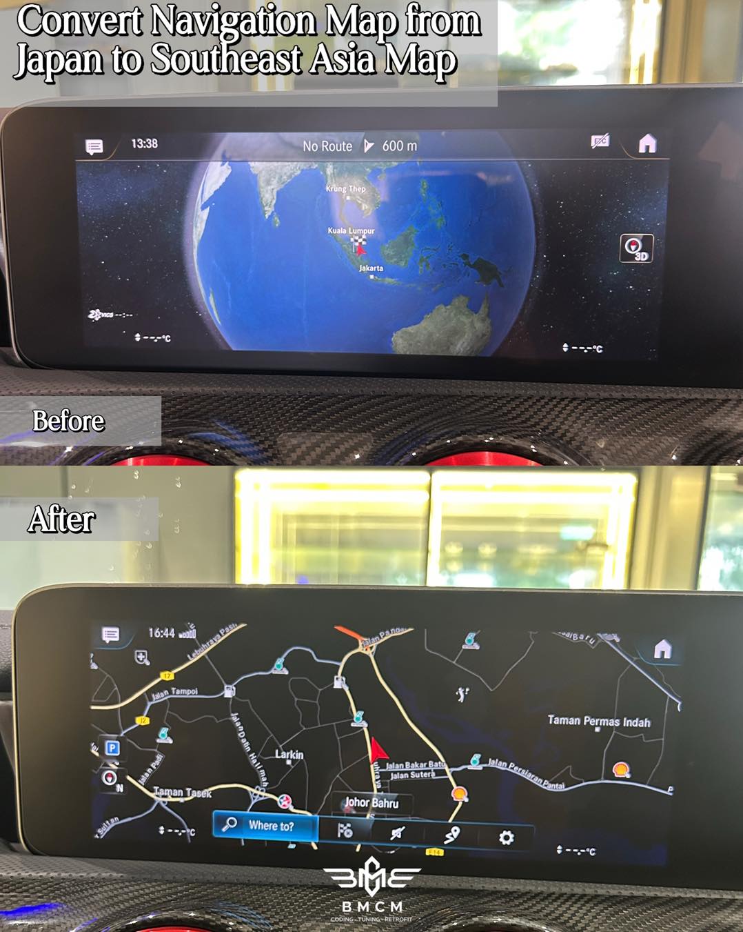 Mercedes-Benz W118 CLA45S NTG 6 Japan Conversion