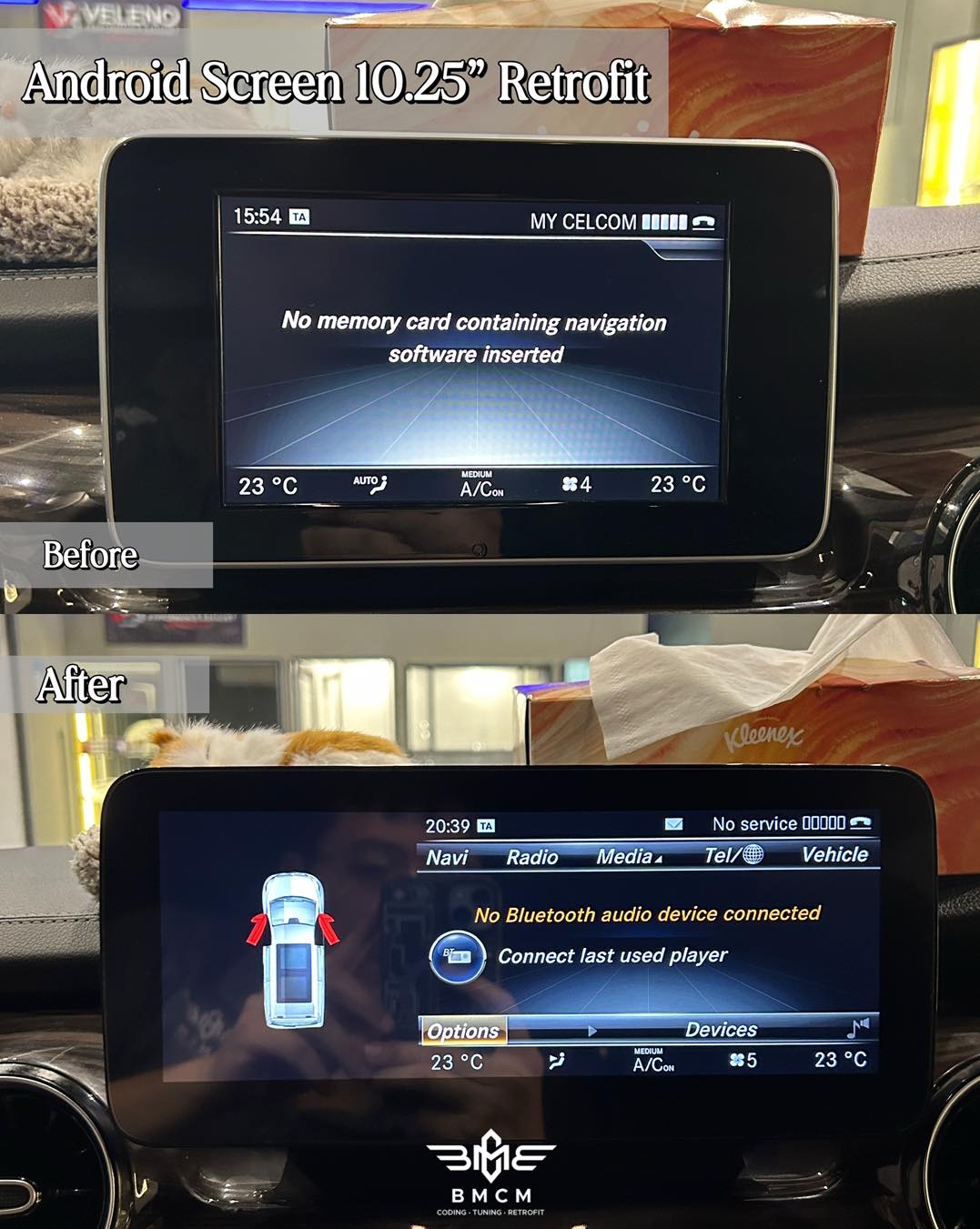 Mercedes-Benz Vito W447 V260L 10.25" Android Screen Retrofit
