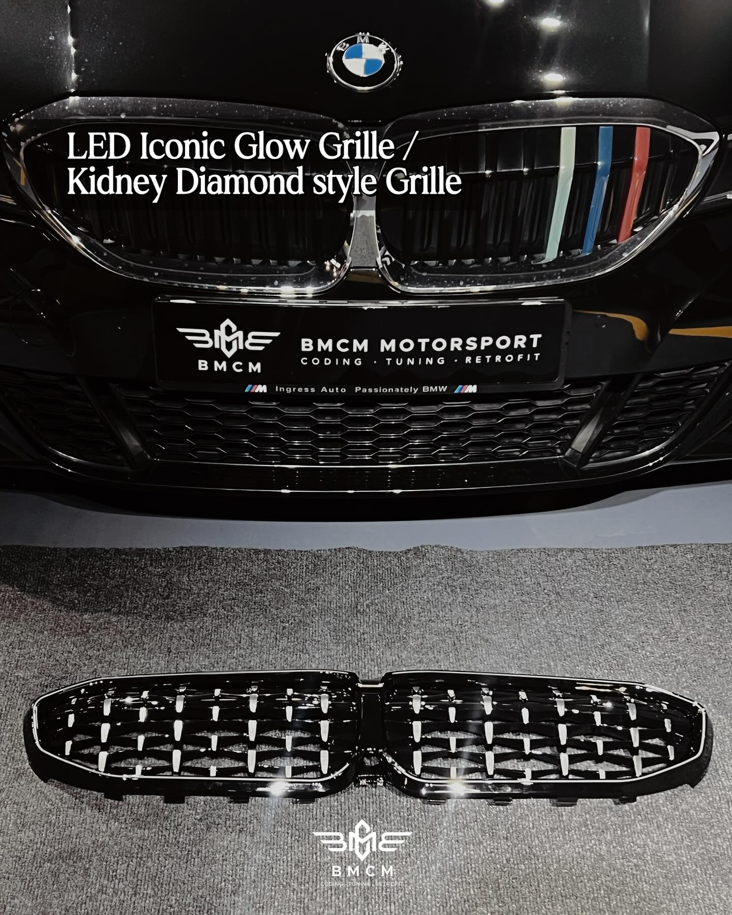 BMW Iconic Glow Kidney Grill (G2X)
