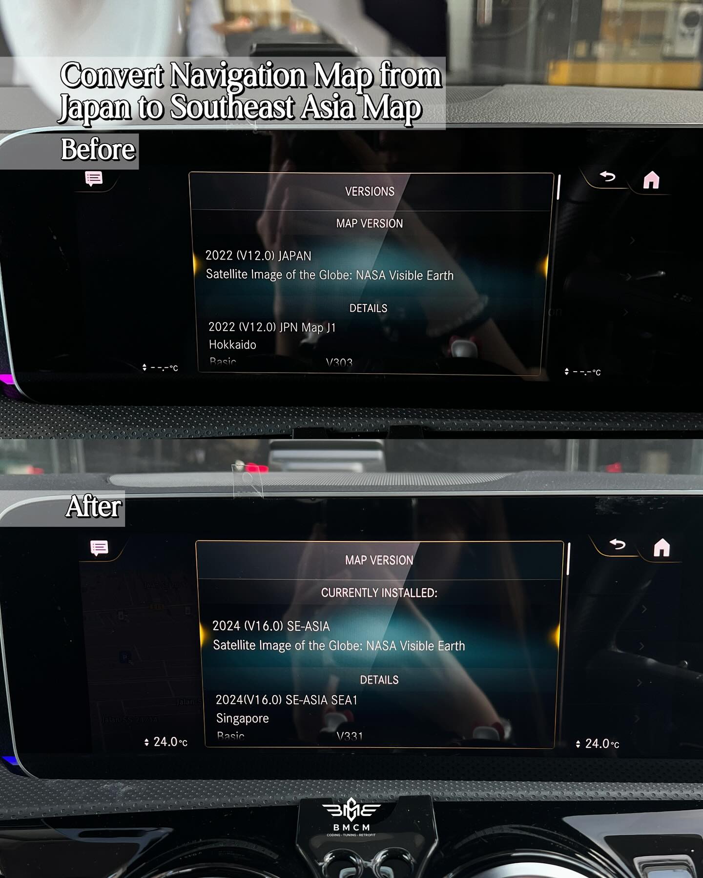 Mercedes-Benz W118 CLA200D NTG 6 Japan Conversion