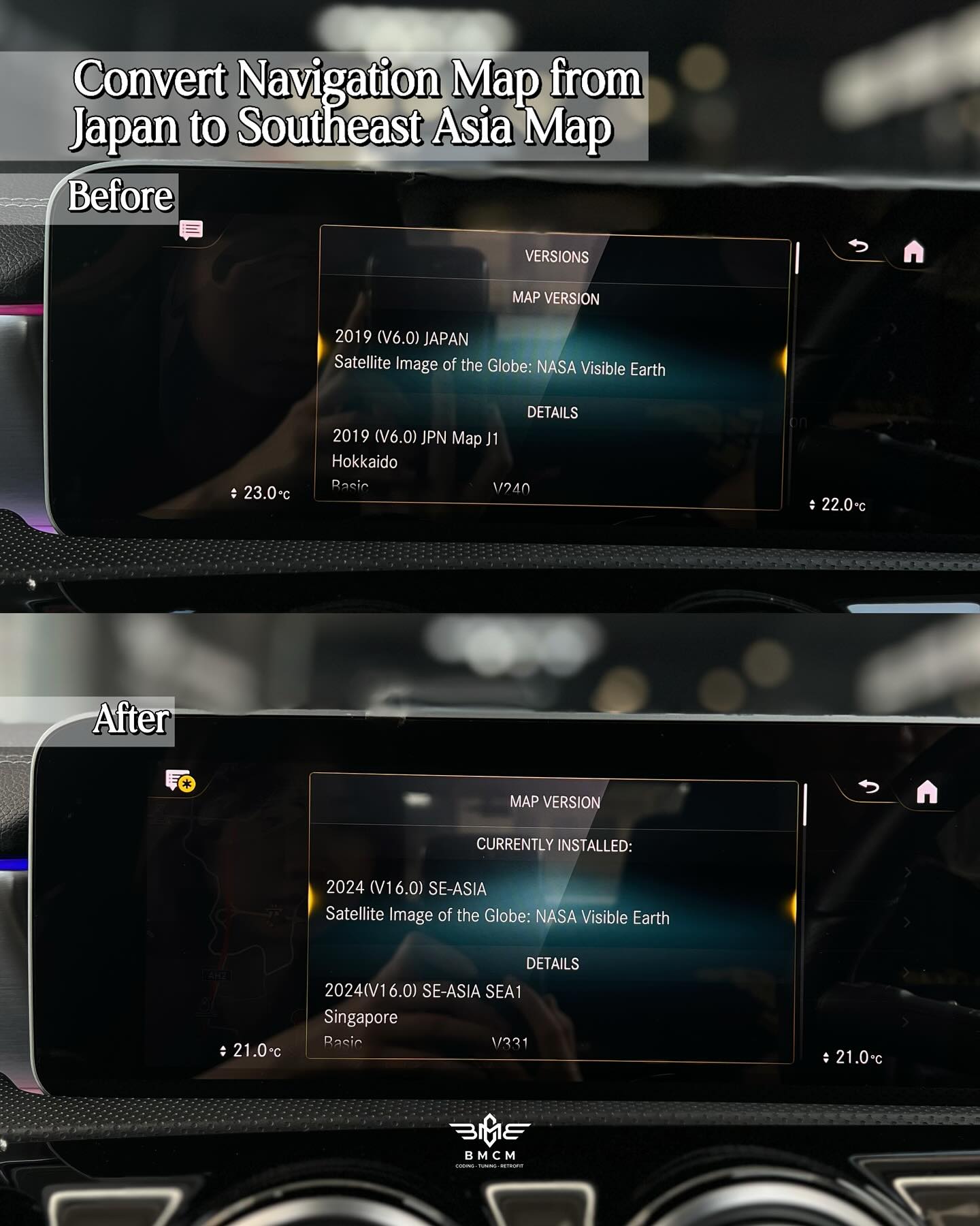 Mercedes-Benz W118 CLA250 4Matic NTG 6 Japan Conversion