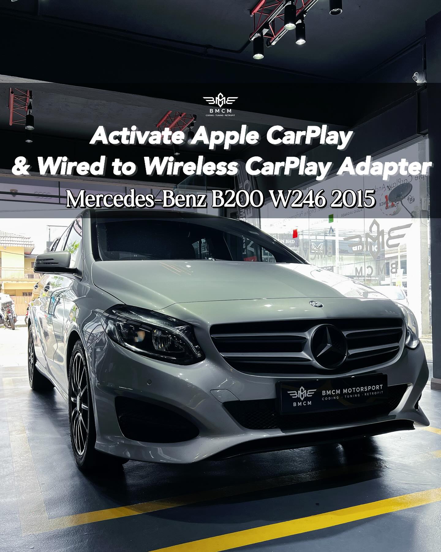 Apple CarPlay & Android Auto activation - Mercedes