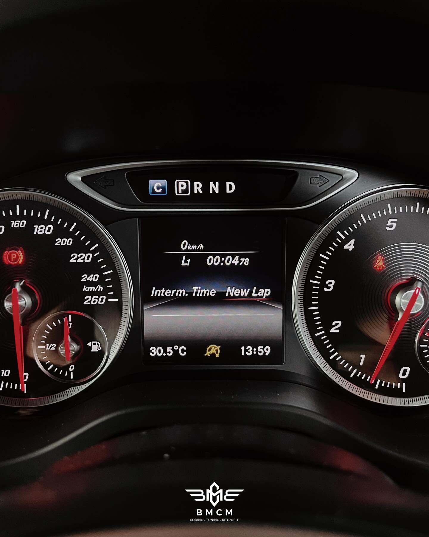 Unlock AMG Cluster Menu