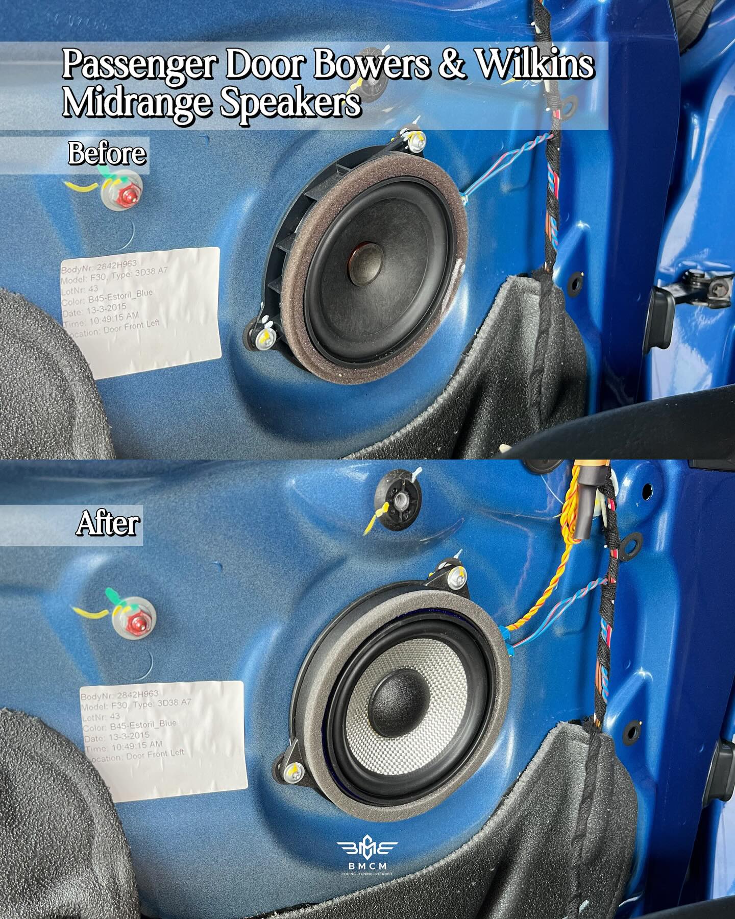 Bowers & Wilkins Speaker Upgrade (F3x)