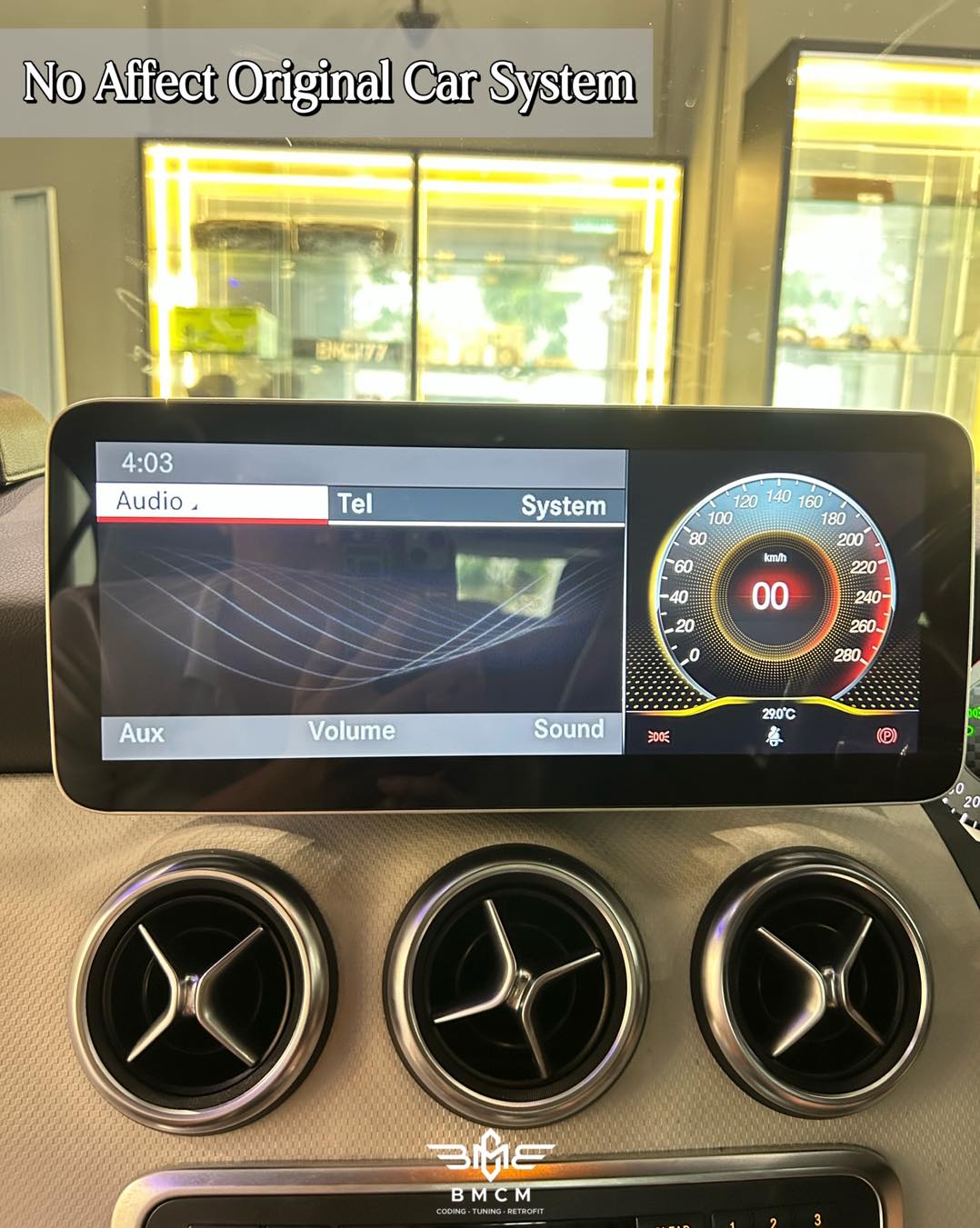 Mercedes-Benz W176 12.3 Android Screen Retrofit