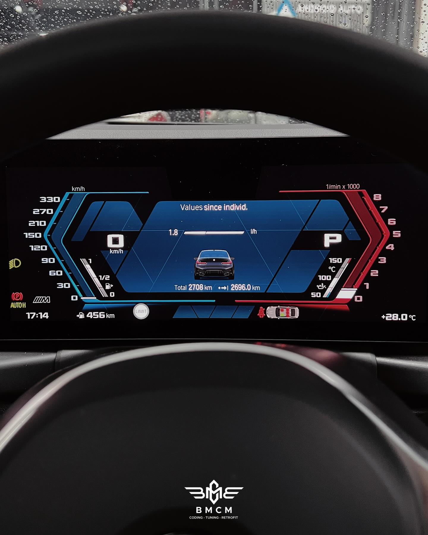 BMW iDrive 8 M Track Cluster (G2x)