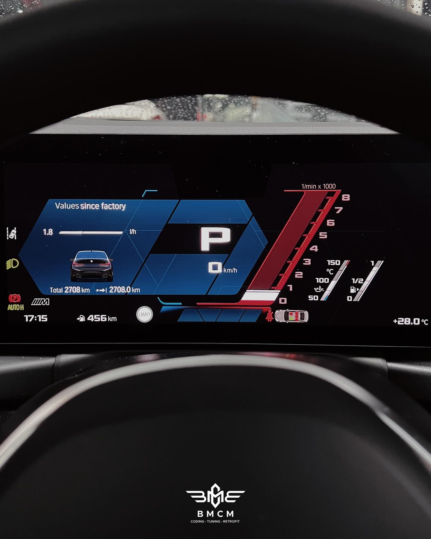 BMW iDrive 8 M Track Cluster (G2x)