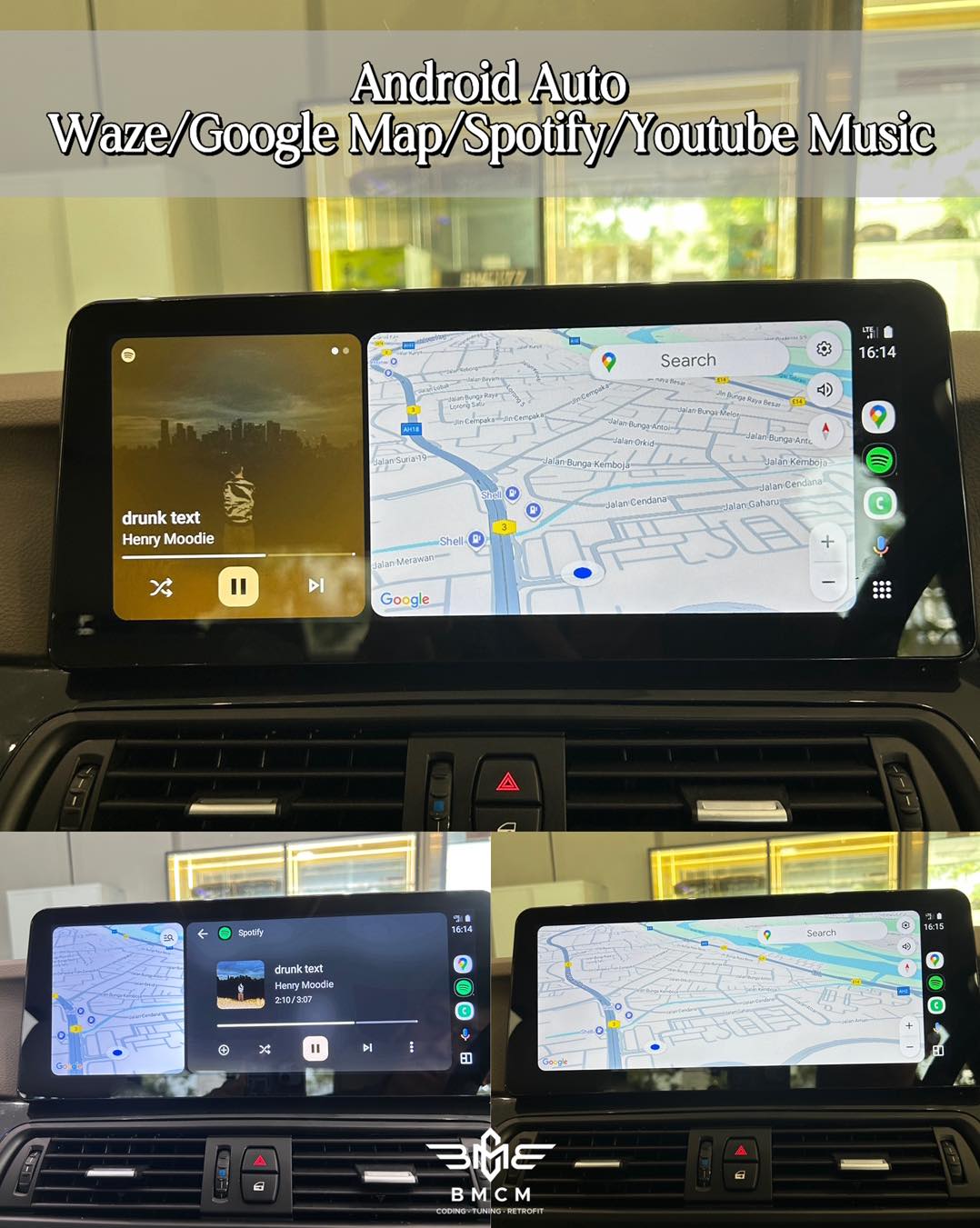 BMW 12.3" Android Screen Retrofit 8+128GB (F10)