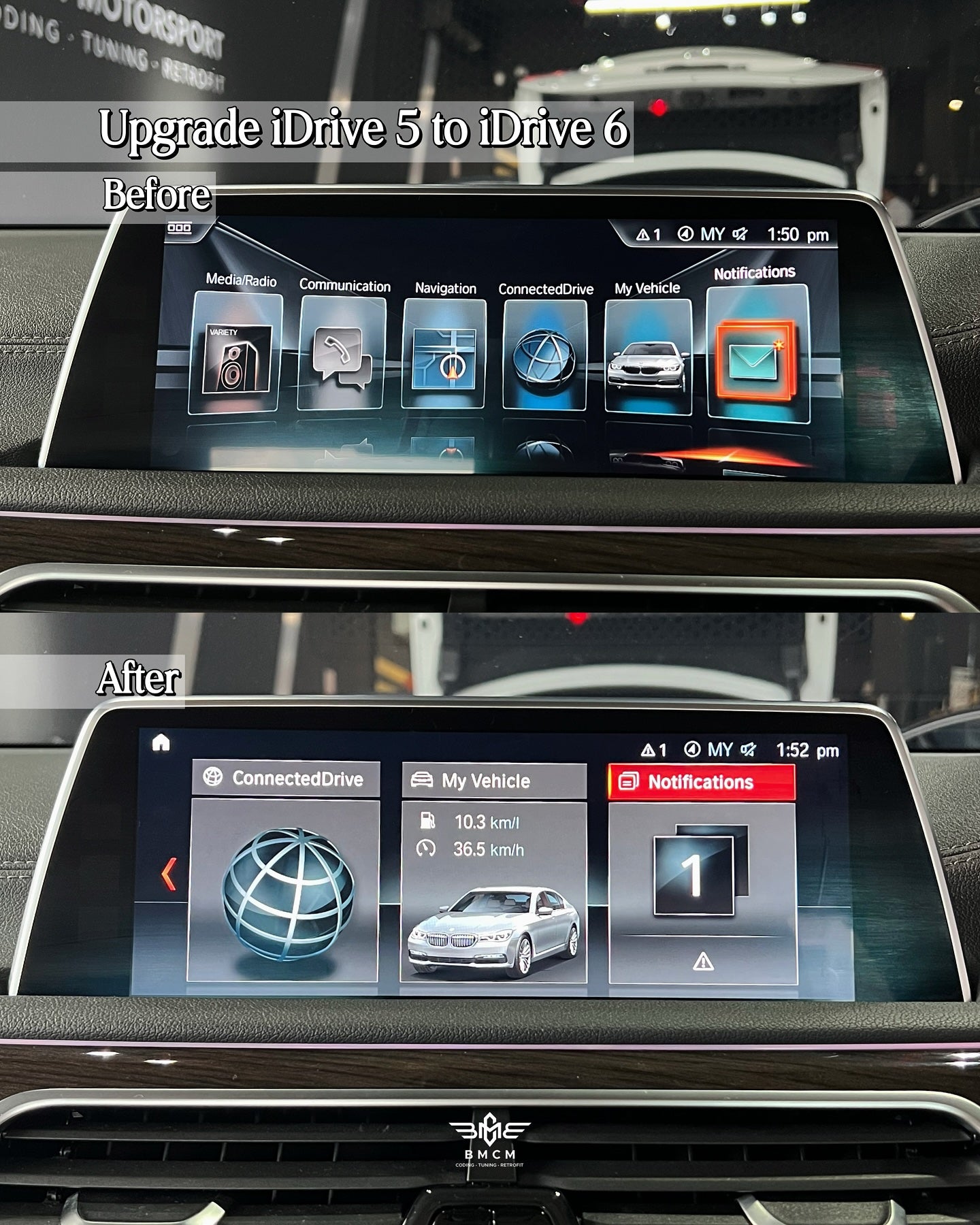 Feature Coding - G12 Non-Hybrid with iDrive 5/6 EVO