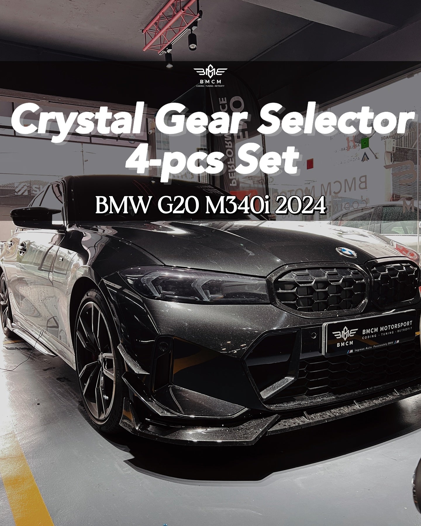 Crystal Gear Selector 4 pcs/set