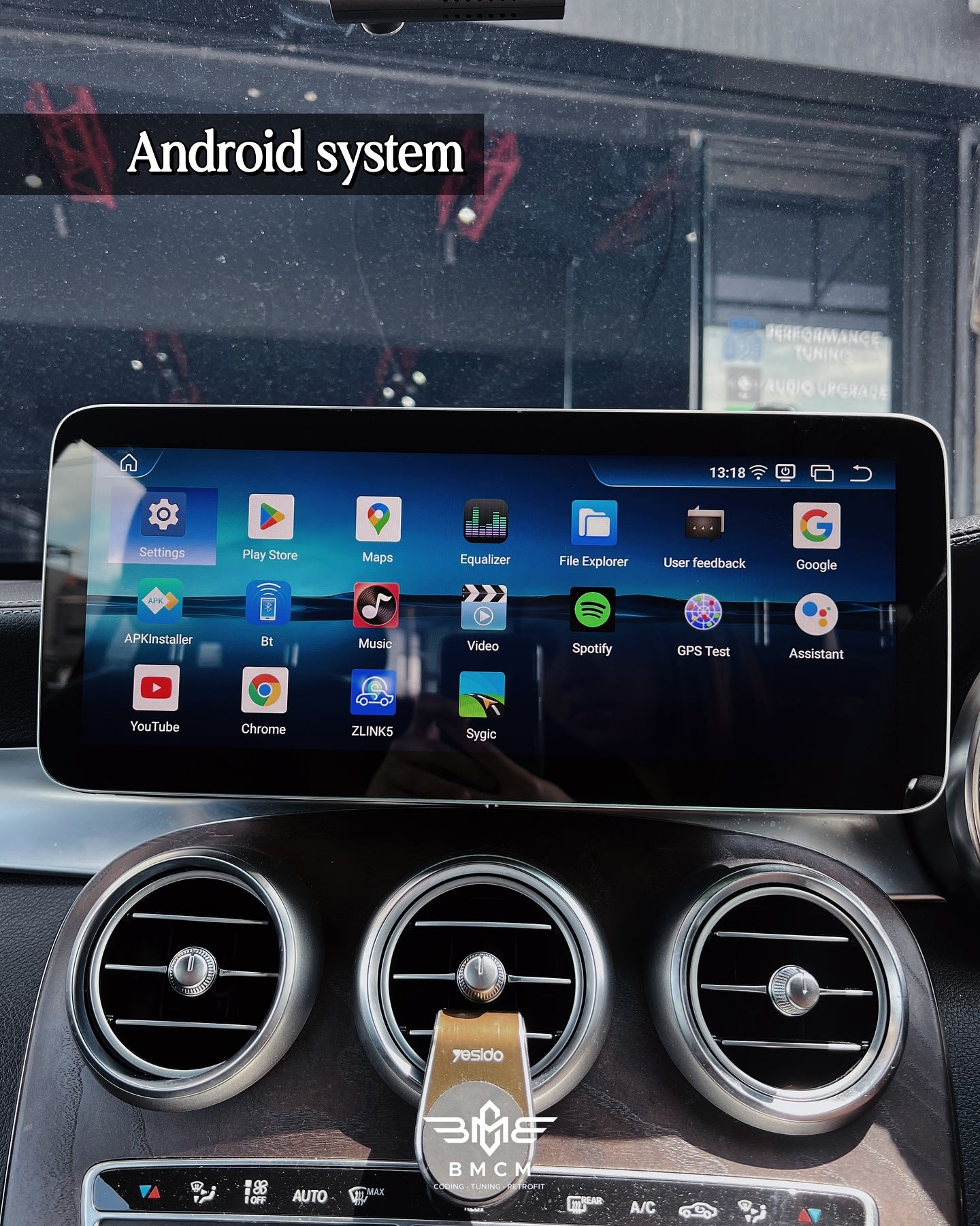 Mercedes-Benz W253 12.3 Android Screen Retrofit