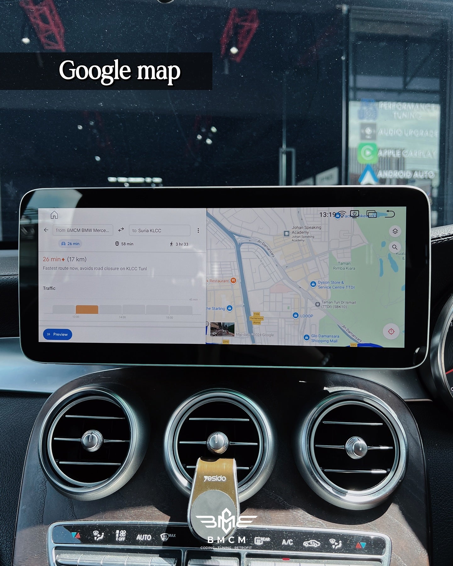 Mercedes-Benz W253 12.3 Android Screen Retrofit