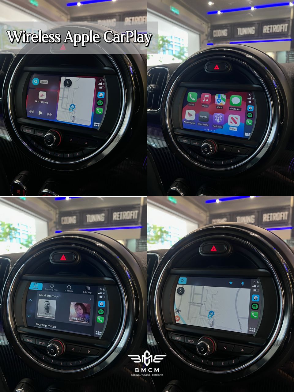 MINI Aftermarket EVO MMI Apple CarPlay/Android Auto Module