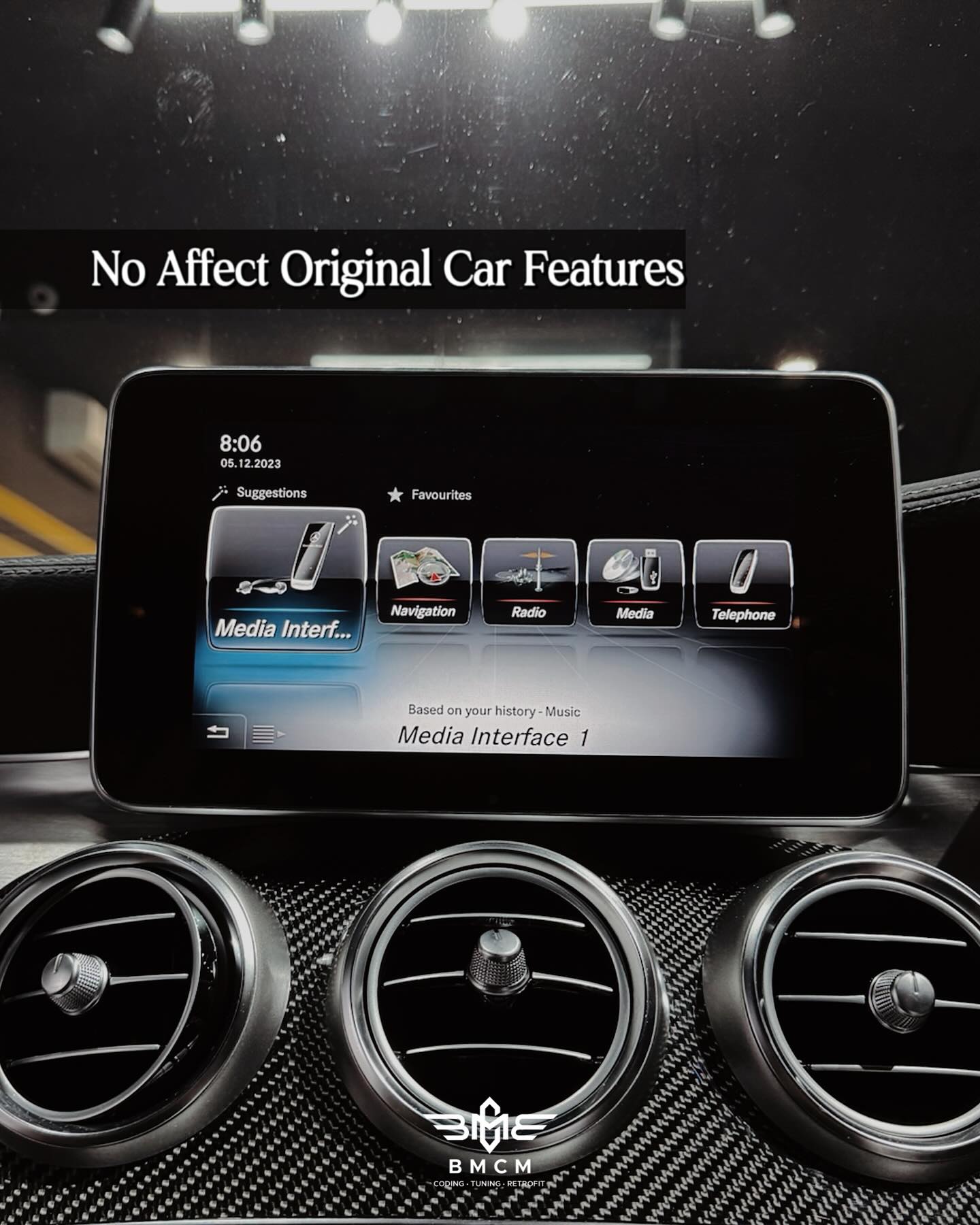 Mercedes Aftermarket NTG 5.5 MMI Apple CarPlay/Android Auto Module
