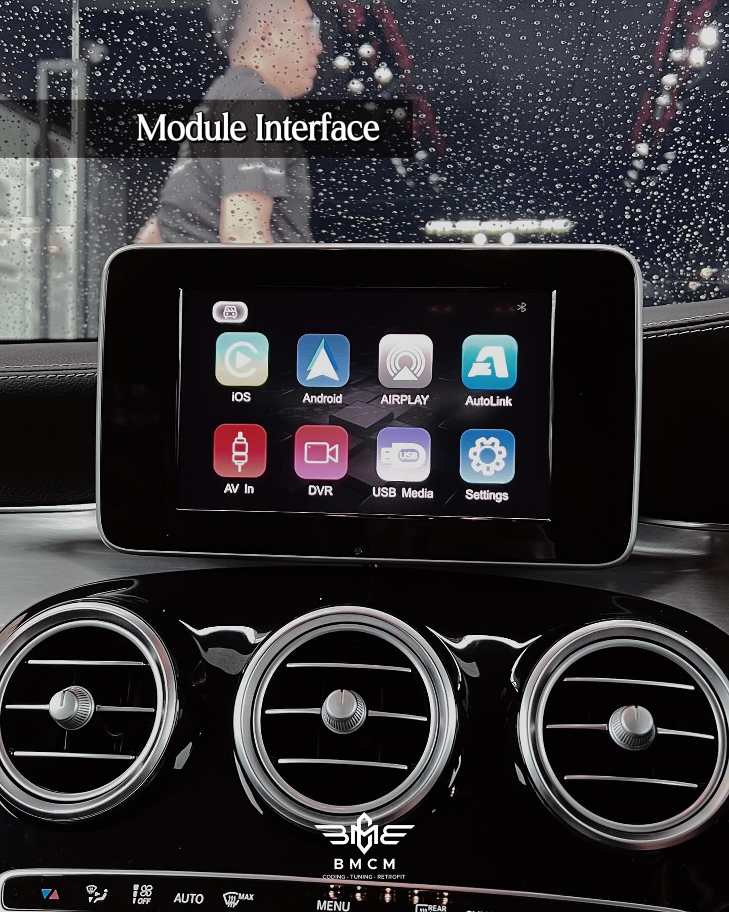 Mercedes Aftermarket NTG 5.5 MMI Apple CarPlay/Android Auto Module