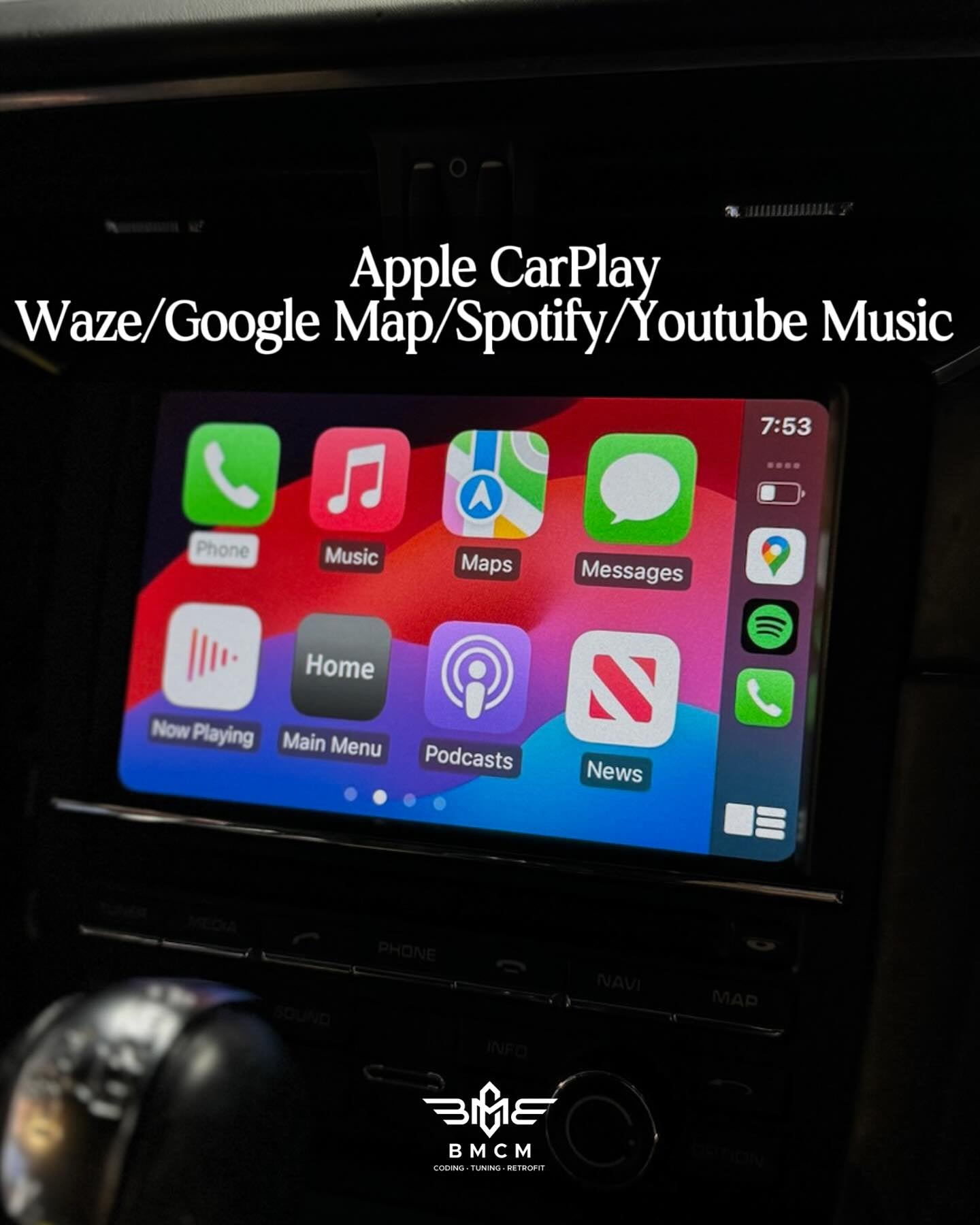 Aftermarket Porsche PCM 3.1 Apple CarPlay/Android Auto Module