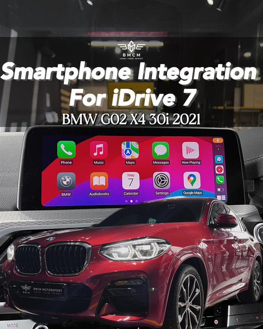 Smartphone Integration - Apple CarPlay & Android Auto (iDrive 7)