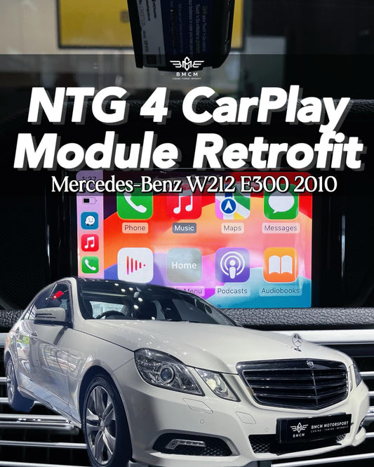 Mercedes Aftermarket NTG 4 MMI Apple CarPlay/Android Auto Module