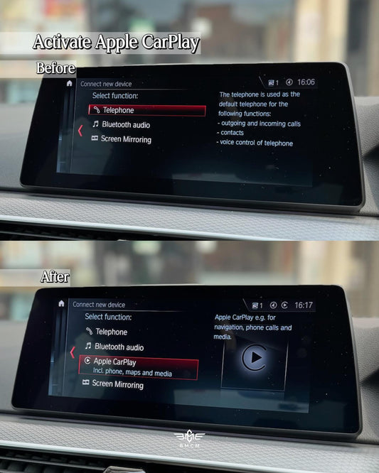 Apple CarPlay for iDrive 6