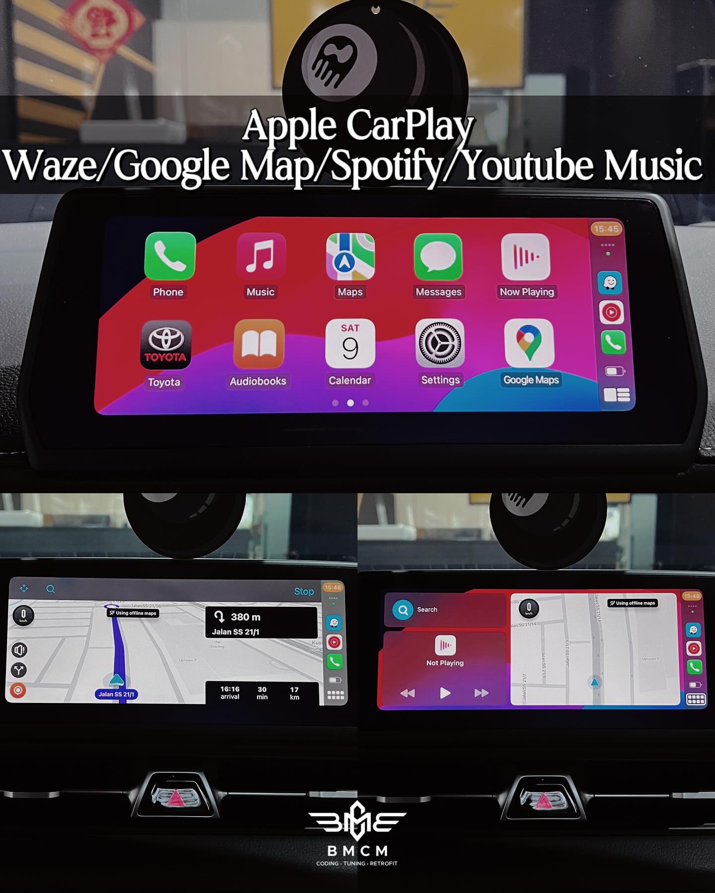 Apple CarPlay for Supra
