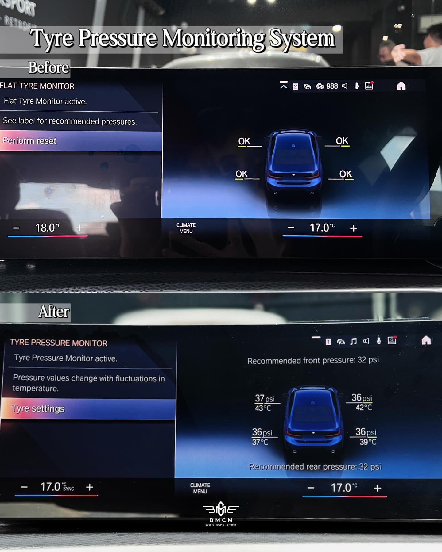 TPMS Tyre Pressure Monitoring System (G20)