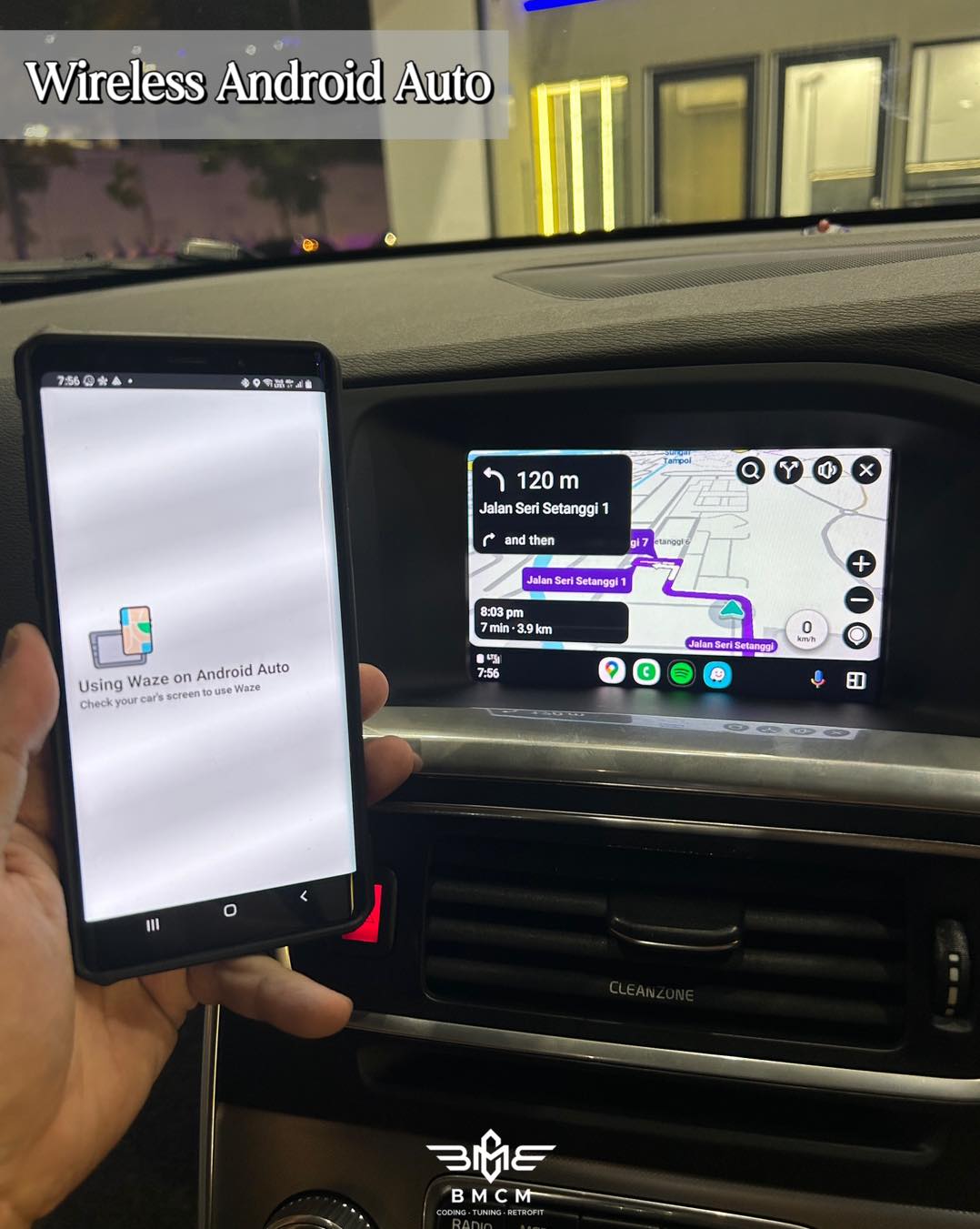 Aftermarket Volvo S60 T2 Apple CarPlay/Android Auto Module