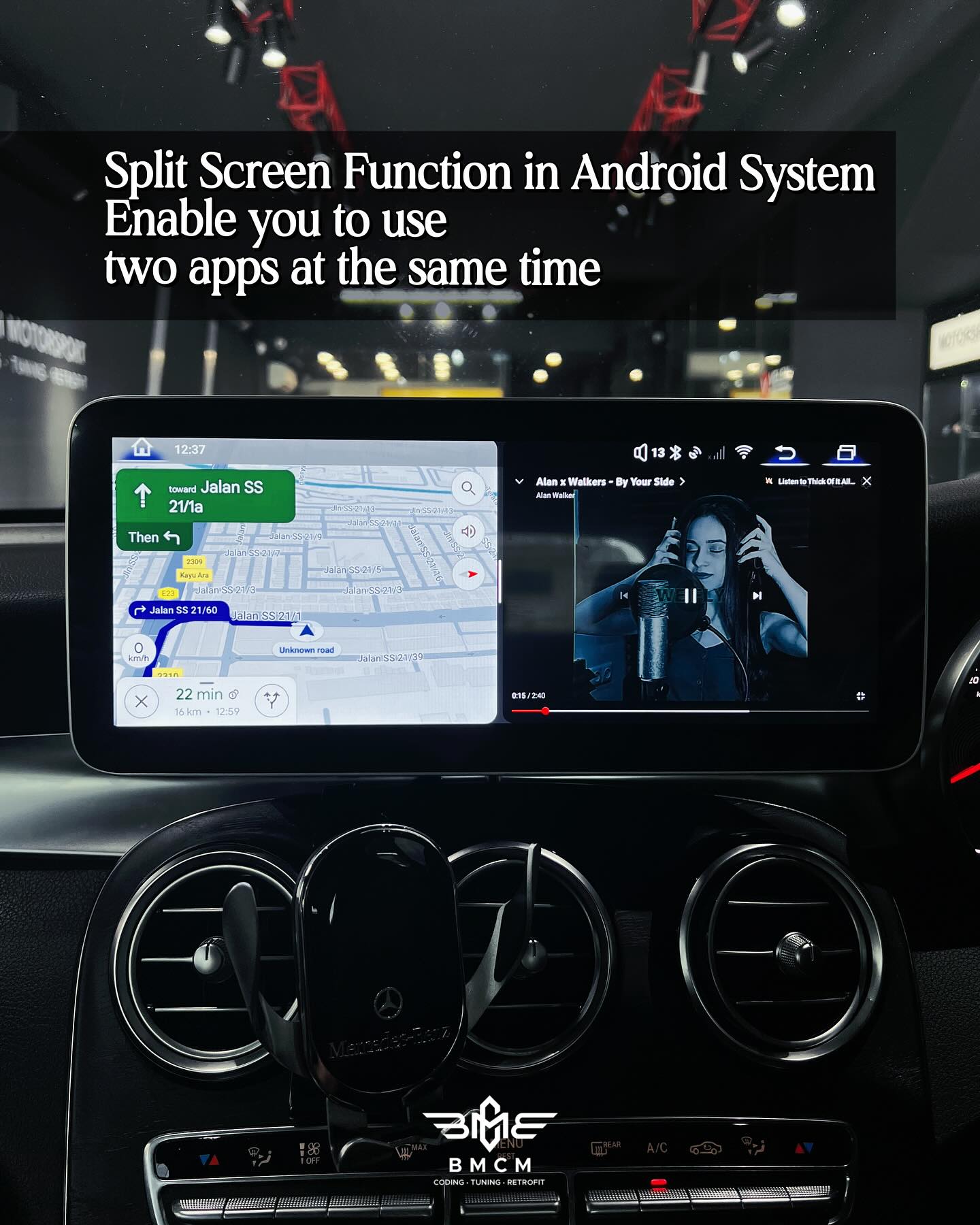 Mercedes-Benz 12.3 Android Screen Retrofit 8+128GB (W253)