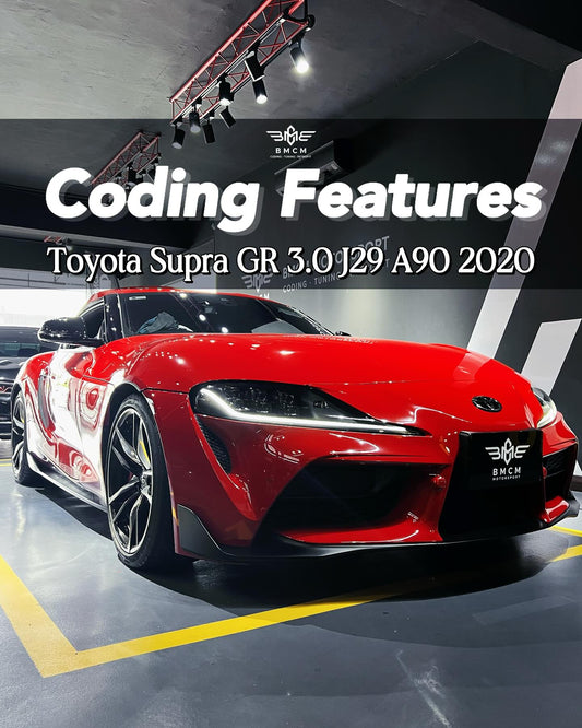Feature Coding - Supra GR A90