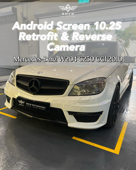 Mercedes-Benz W204 10.25 Android Screen Retrofit