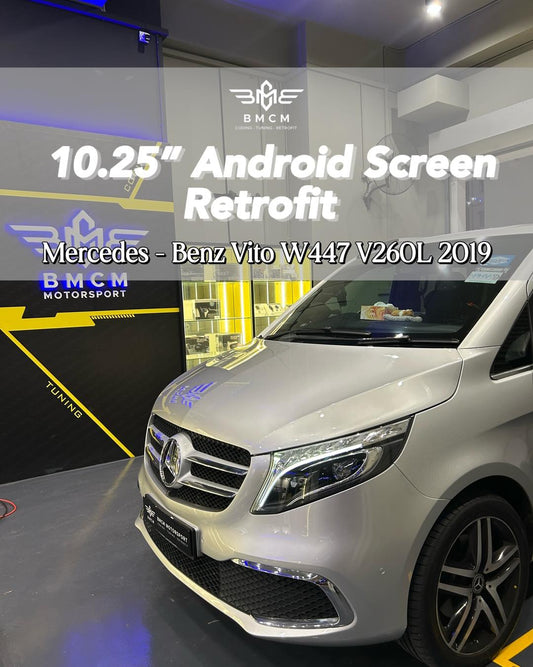 Mercedes-Benz Vito W447 V260L 10.25" Android Screen Retrofit