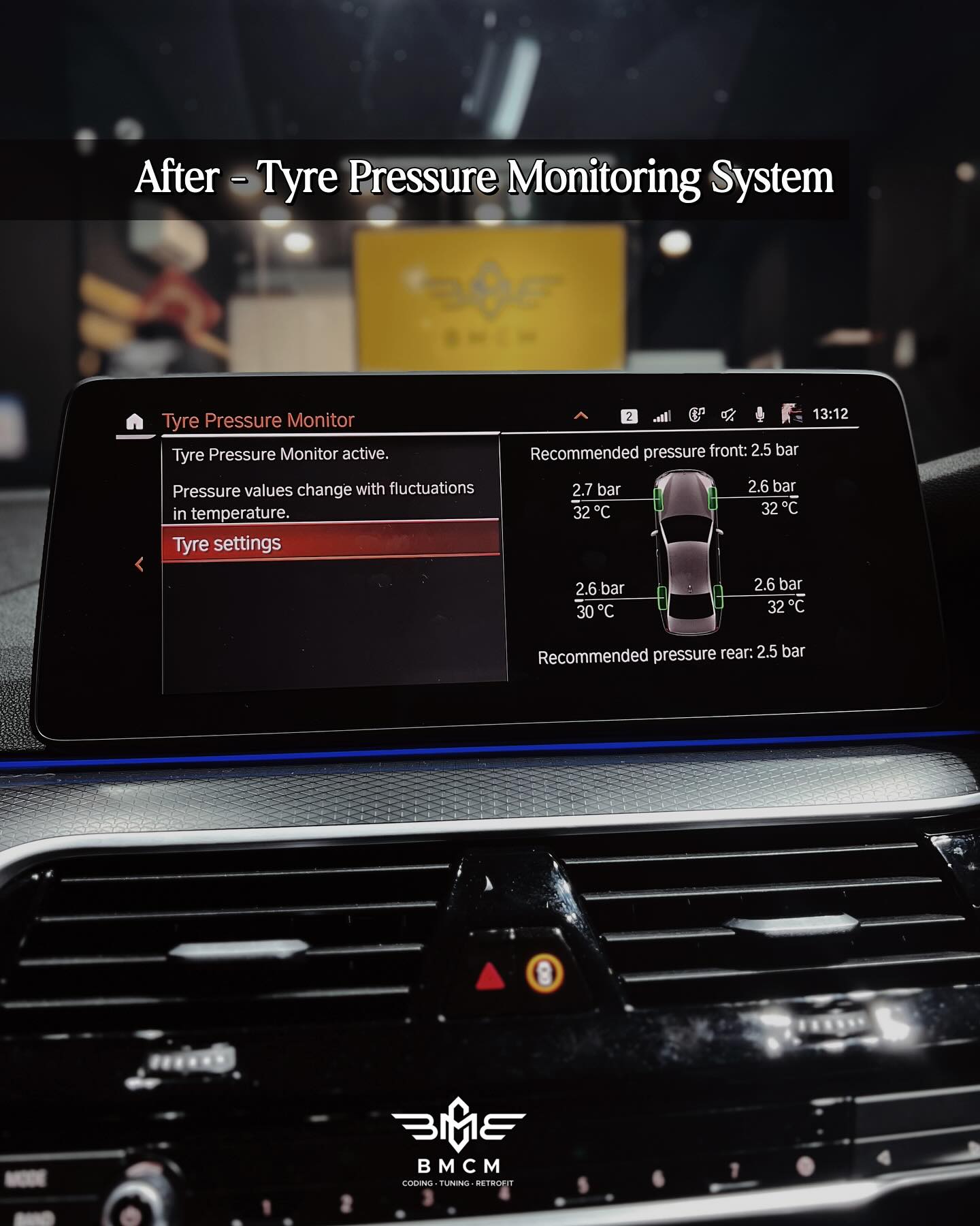 Tyre Pressure Monitoring System (TPMS - G3x)