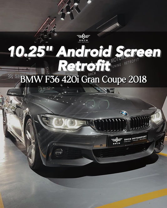 BMW 10.25" Android Screen Retrofit 4+64GB (F36)