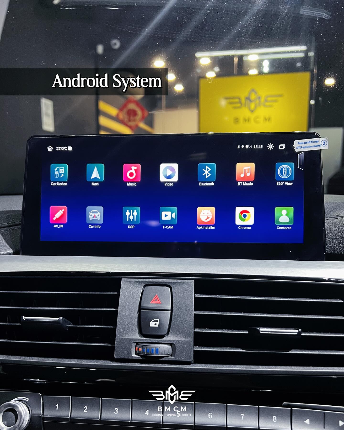 BMW 10.25" Android Screen Retrofit 4+64GB (F36)