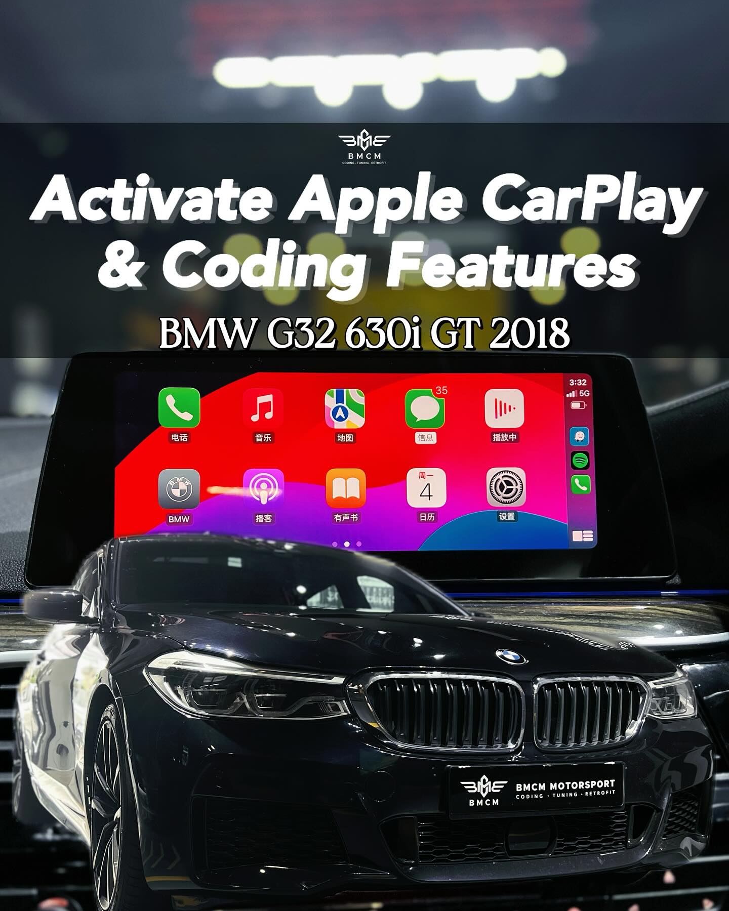 Apple CarPlay for iDrive 6