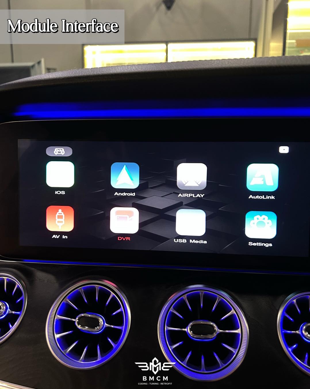 Mercedes Aftermarket NTG 5.5 MMI Apple CarPlay/Android Auto Module