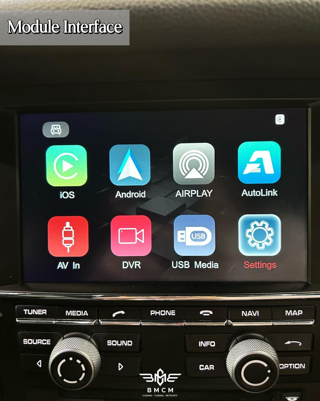 Aftermarket Porsche PCM 3.1 Apple CarPlay/Android Auto Module