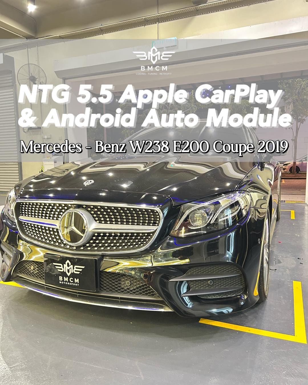 Mercedes Aftermarket NTG 5.5 MMI Apple CarPlay/Android Auto Module