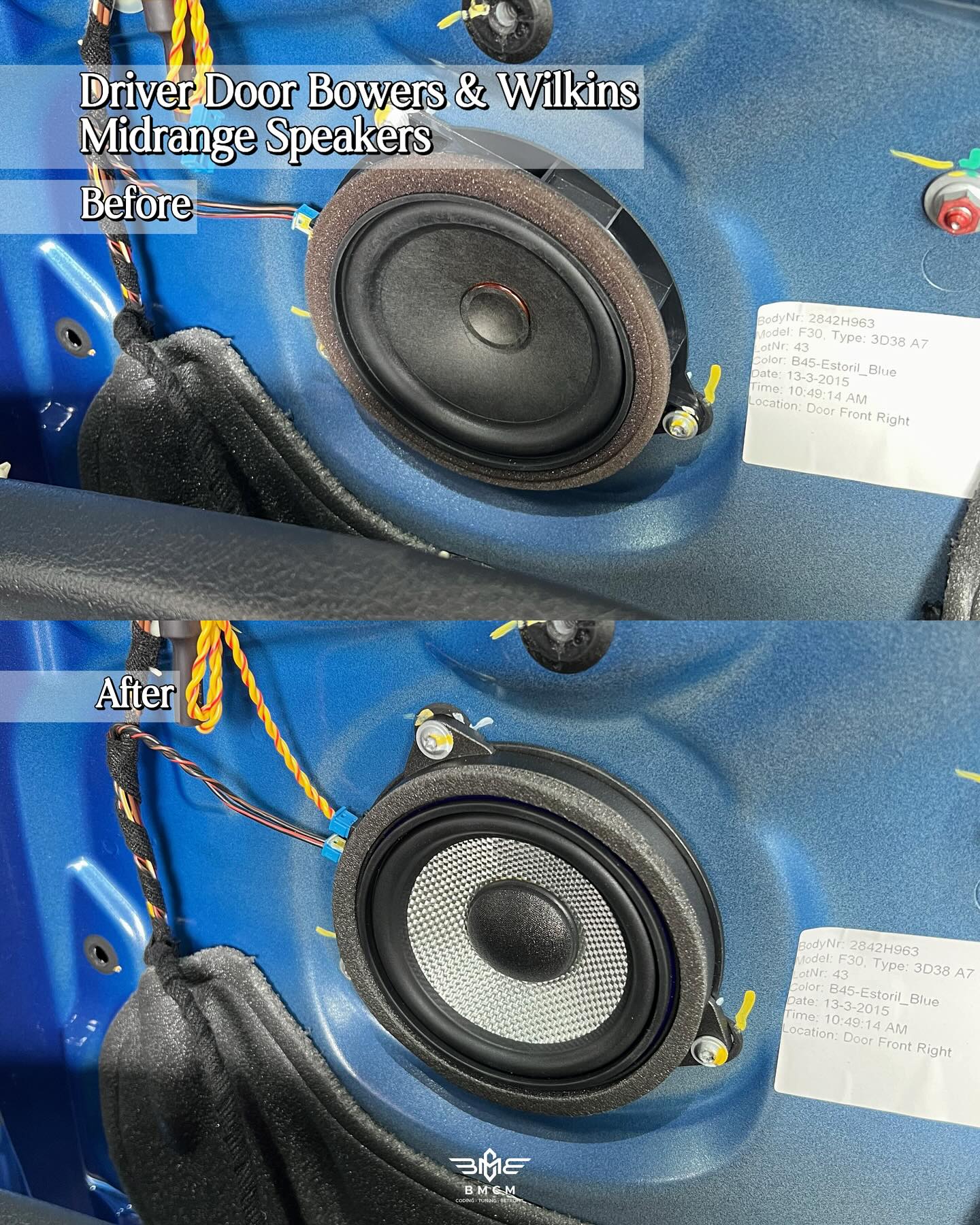 Bowers & Wilkins Speaker Upgrade (F3x)