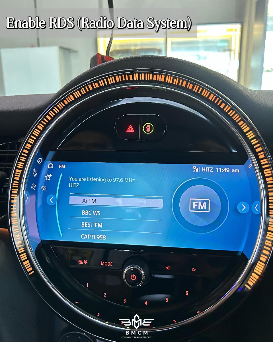 Feature Coding - MINI F56 Cooper S JCW Japan iDrive 6